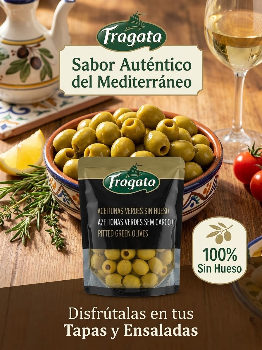 Aceitunas sin hueso 160g